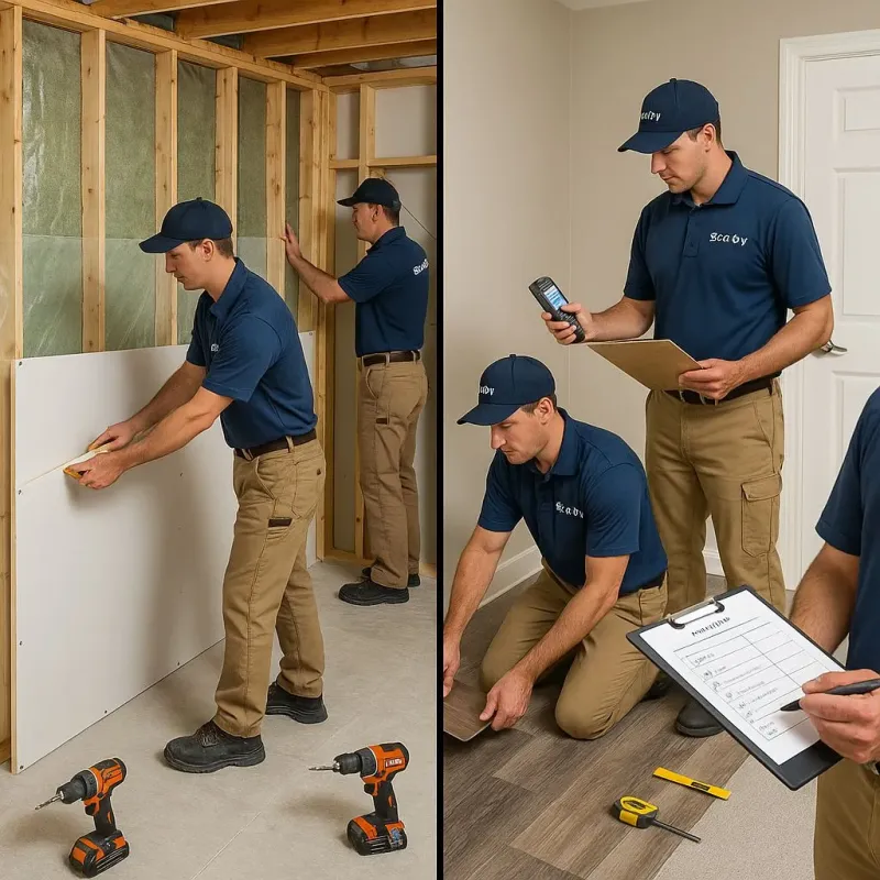 Repairs and Reconstruction process in Collegeville, PA