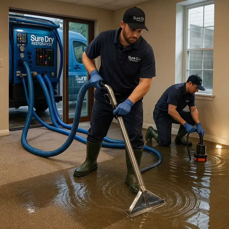 Water Extraction and Removal process in Collegeville, PA